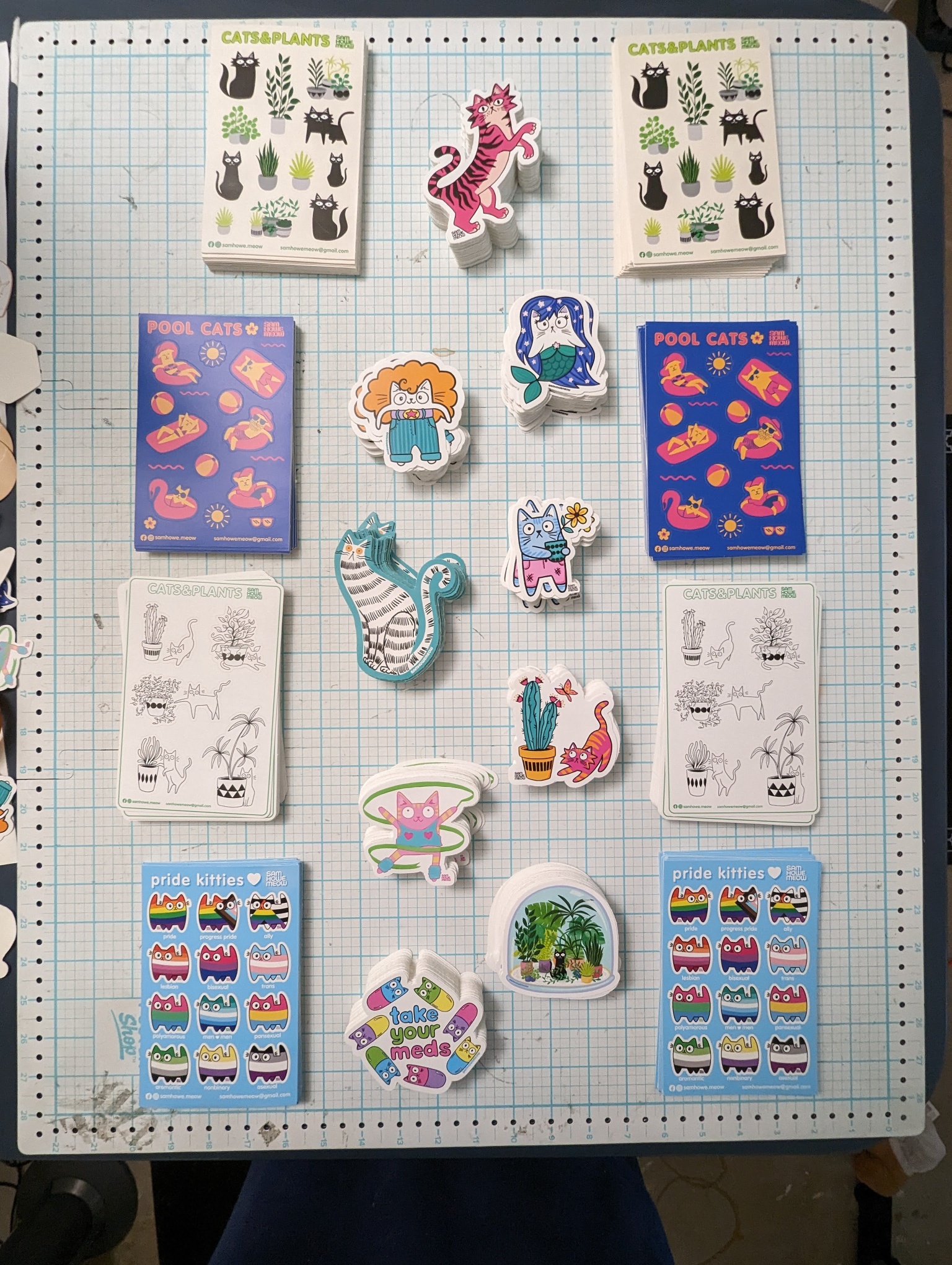 Sticker Sheet Array Sticker Sheet(s) - 6mil | Experiential Printing